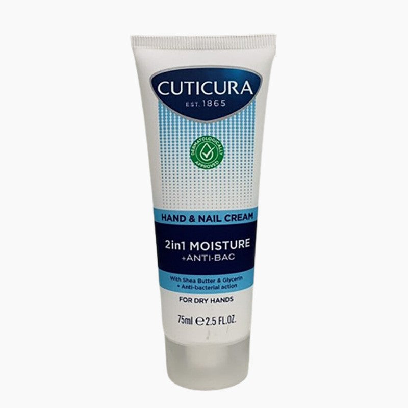 Cuticura 2 In 1 Hand And Nail Moisture Plus Anti Bac Cream