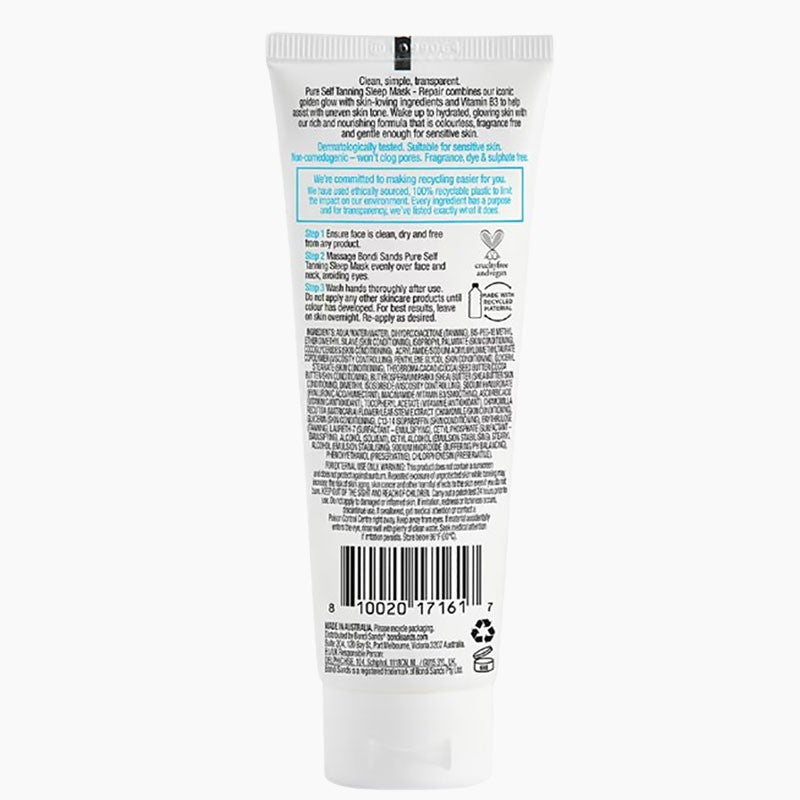 Bondi Sands Pure Self Tanning Repair Sleep Mask