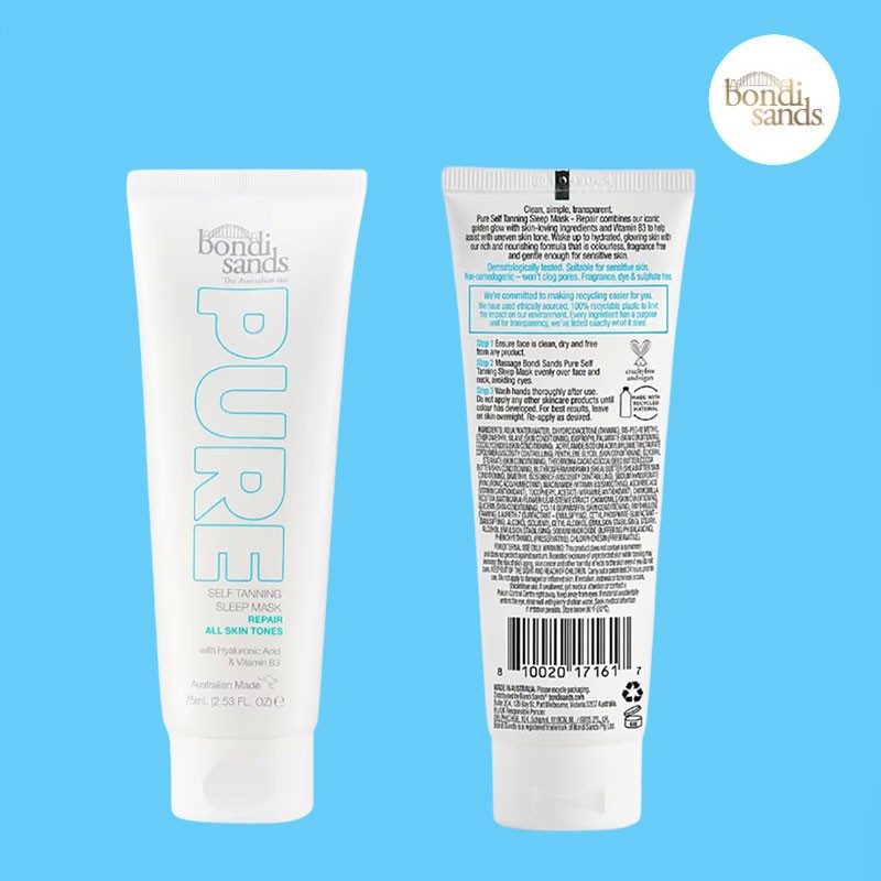 Bondi Sands Pure Self Tanning Repair Sleep Mask