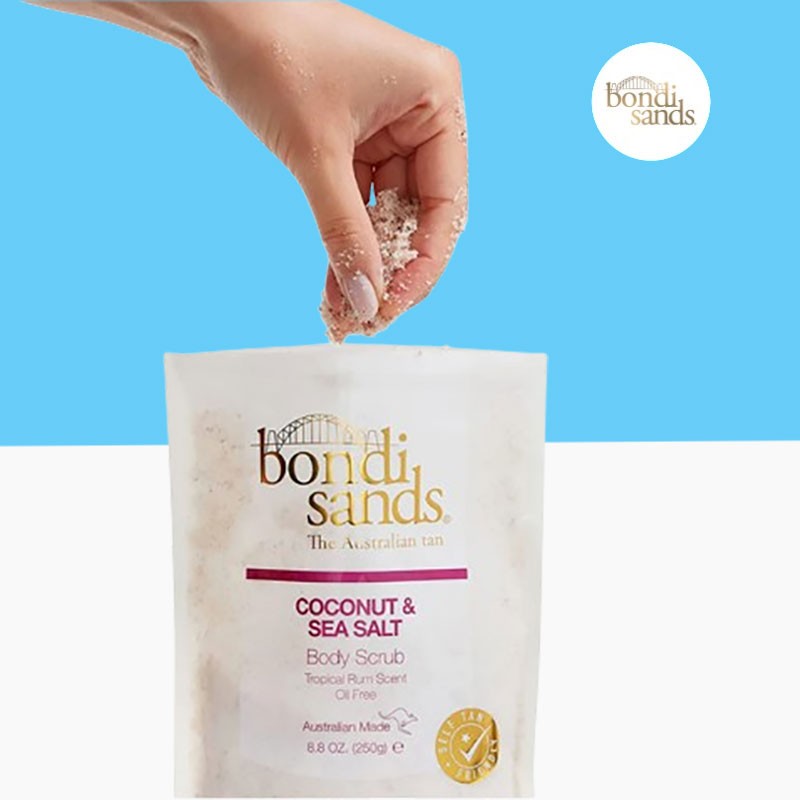 Bondi Sands Tropical Rum Scent Coconut And Sea Salt Body Scrub