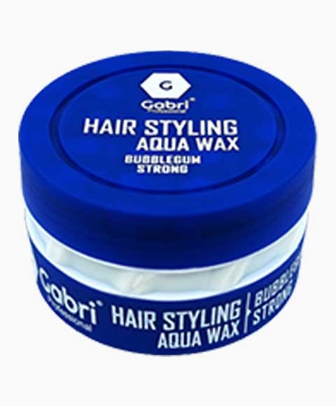 Gabri Professional Bubble Gum Strong Hair Styling Aqua Wax