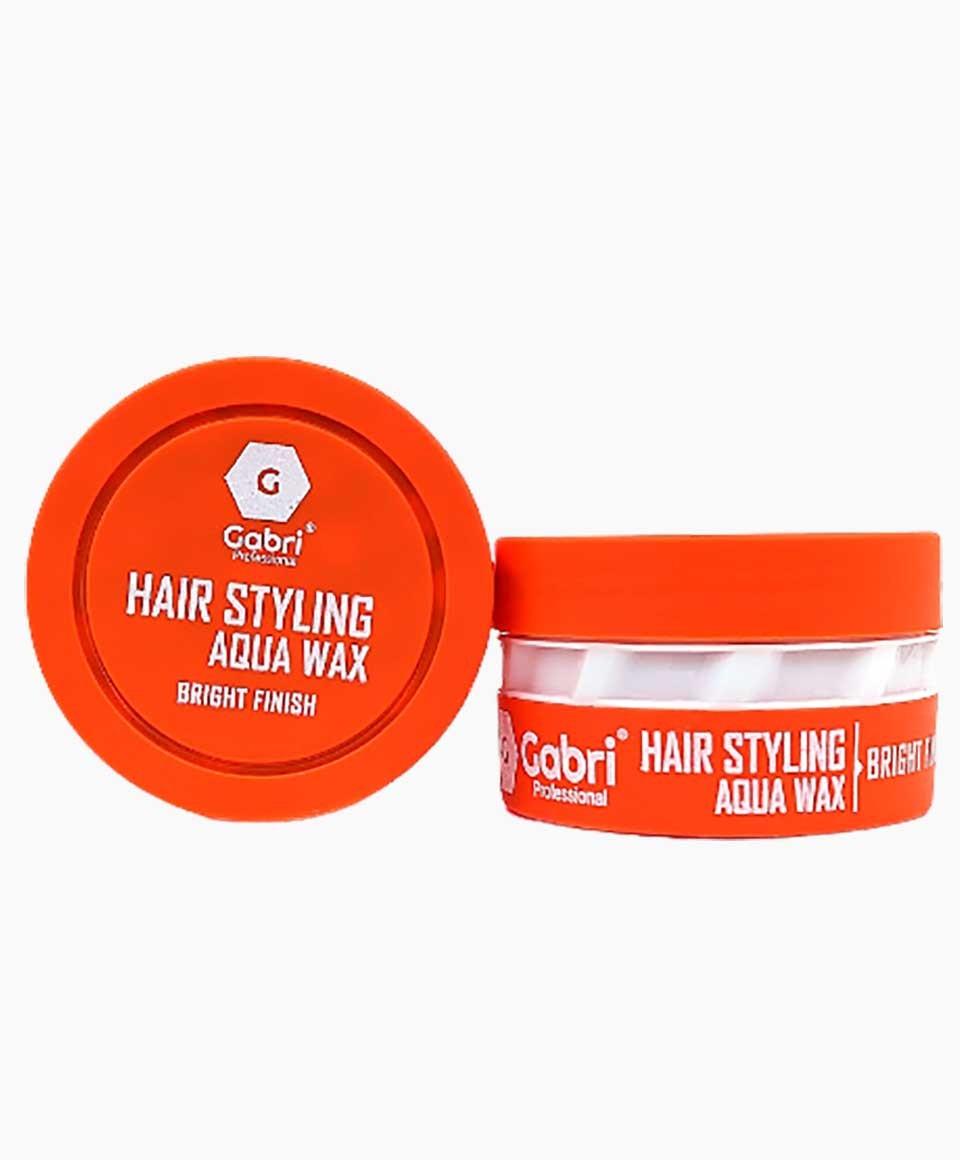 Gabri Professional Bright Finish Hair Styling Aqua Wax
