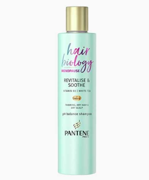 Pantene Hair Biology Menopause Revitalise And Soothe Balance Shampoo