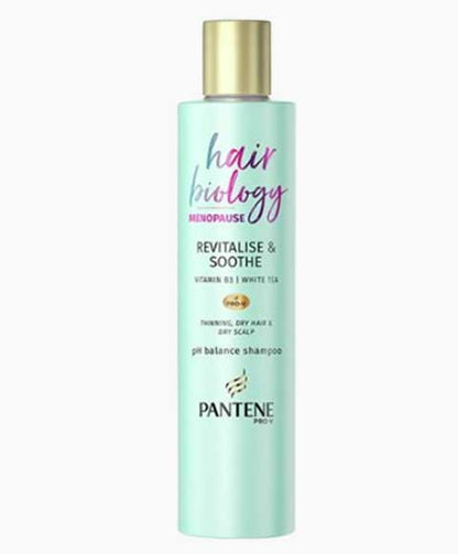 Pantene Hair Biology Menopause Revitalise And Soothe Balance Shampoo