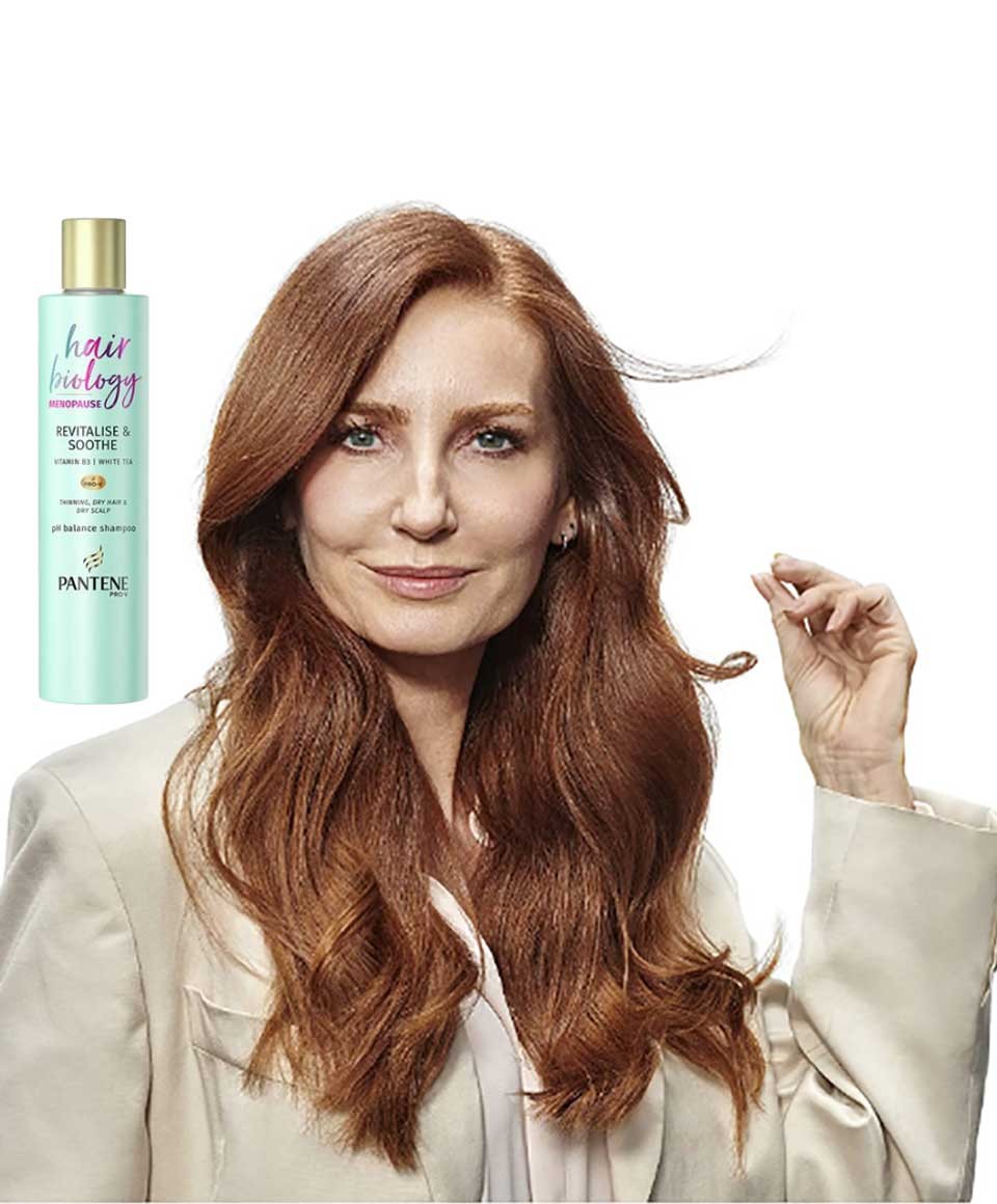 Pantene Hair Biology Menopause Revitalise And Soothe Balance Shampoo