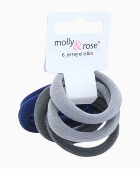 Molly And Rose Jersey Elastic Bands Assorted 8793