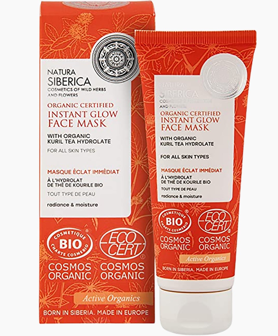 Natura Siberica Organic Instant Glow Face Mask