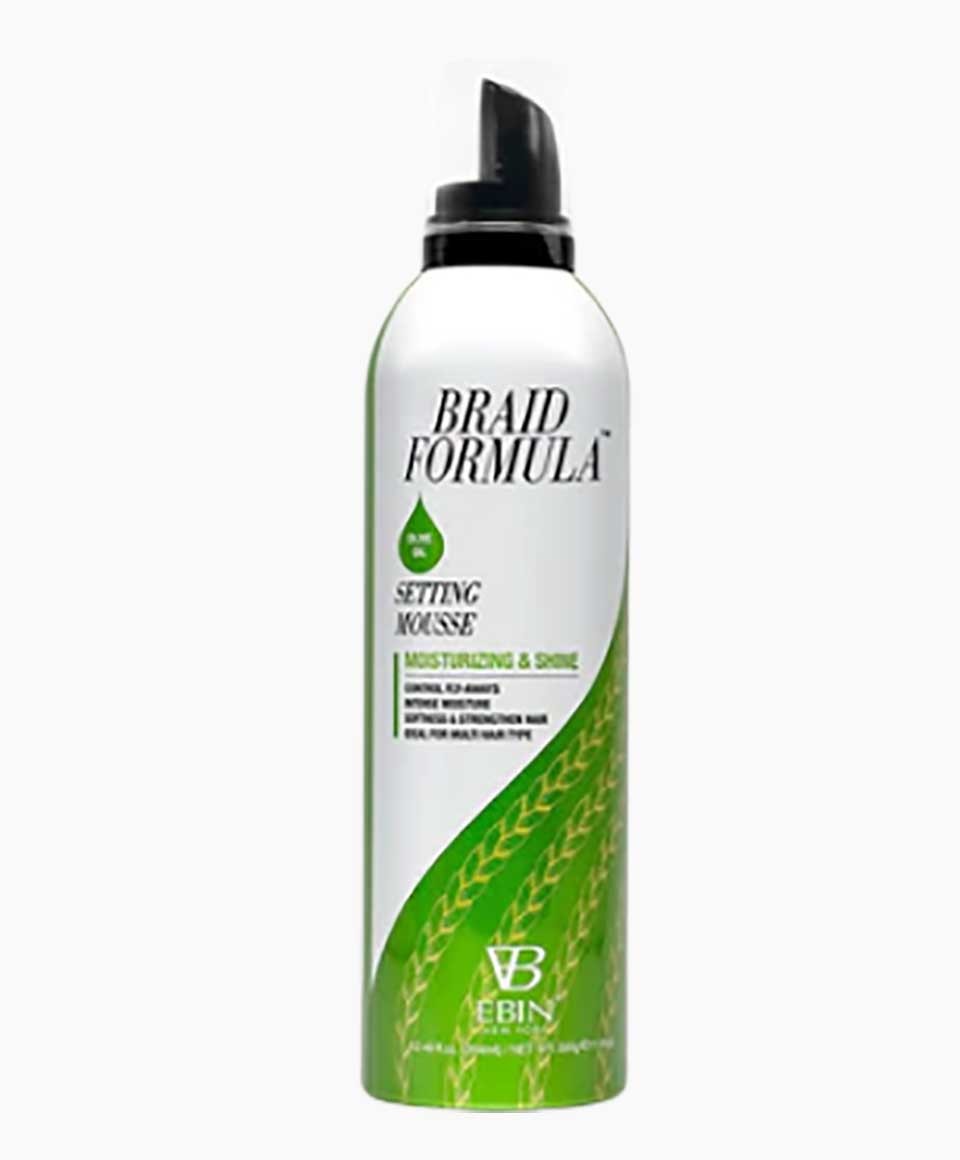 EBIN New York Braid Formula Setting Mousse With Olive Oil