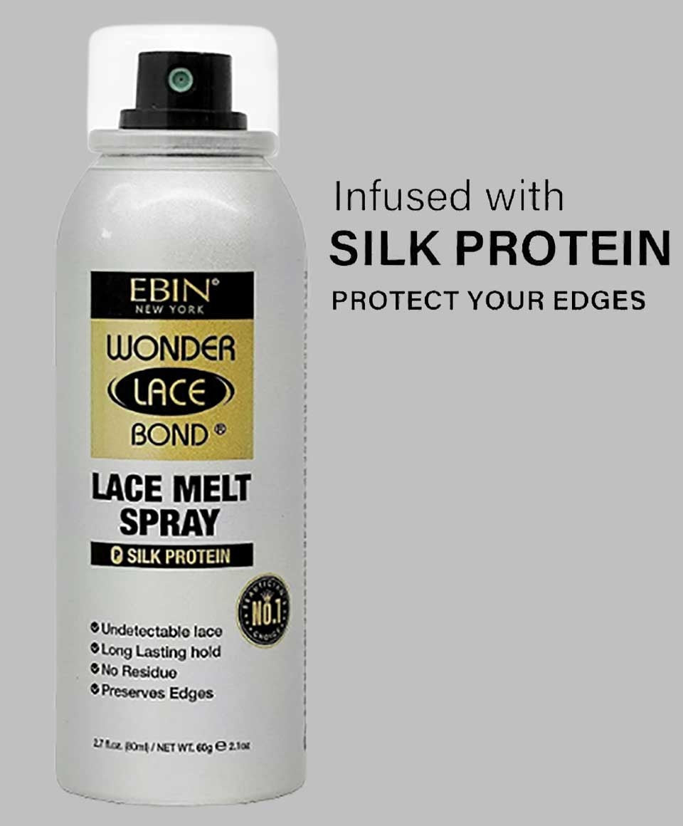 EBIN New York Wonder Lace Bond Lace Melt Spray Silk Protein