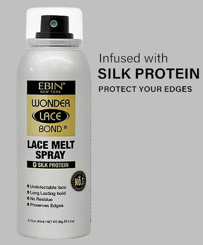 EBIN New York Wonder Lace Bond Lace Melt Spray Silk Protein