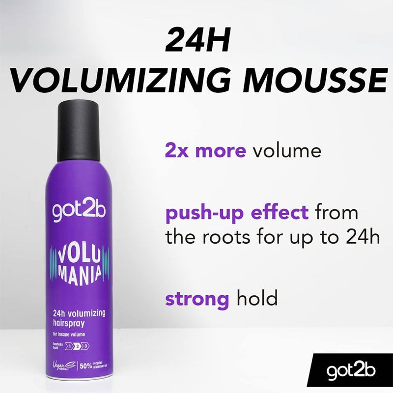 Got2b Volumania 24H Volumising Mousse
