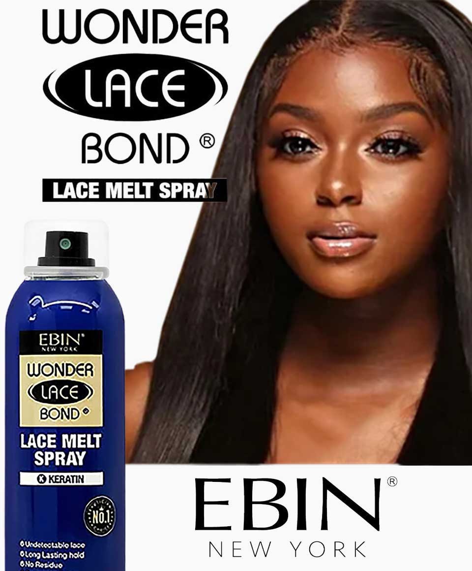 EBIN New York Wonder Lace Bond Lace Melt Spray Keratin