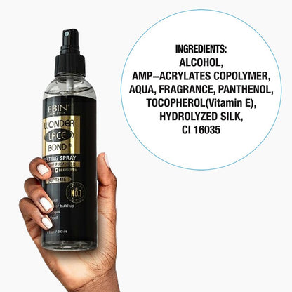 EBIN New York Wonder Lace Bond Melting Spray Extreme Firm Hold Supreme
