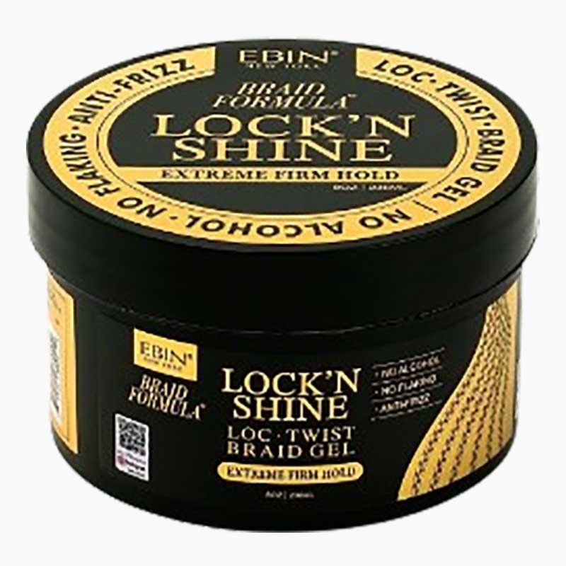EBIN New York Braid Formula Lock N Shine Extreme Firm Hold Gel