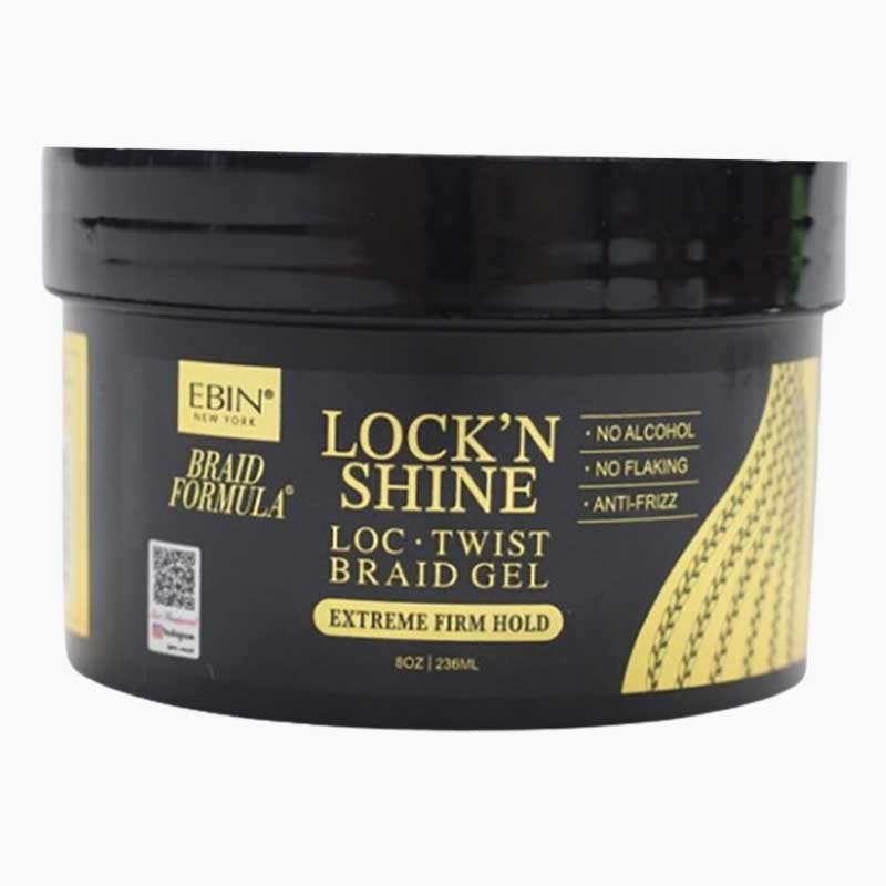 EBIN New York Braid Formula Lock N Shine Extreme Firm Hold Gel