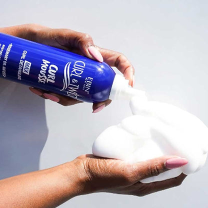 EBIN New York Curl And Twist Max Curl Detangling Curl Mousse