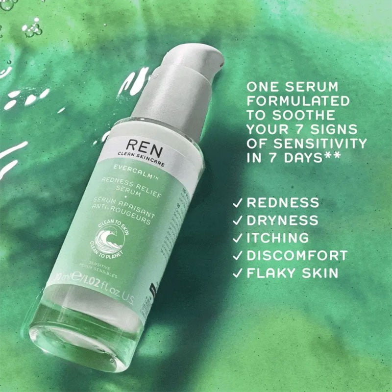 Ren Clean Skincare Evercalm Redness Relief Serum