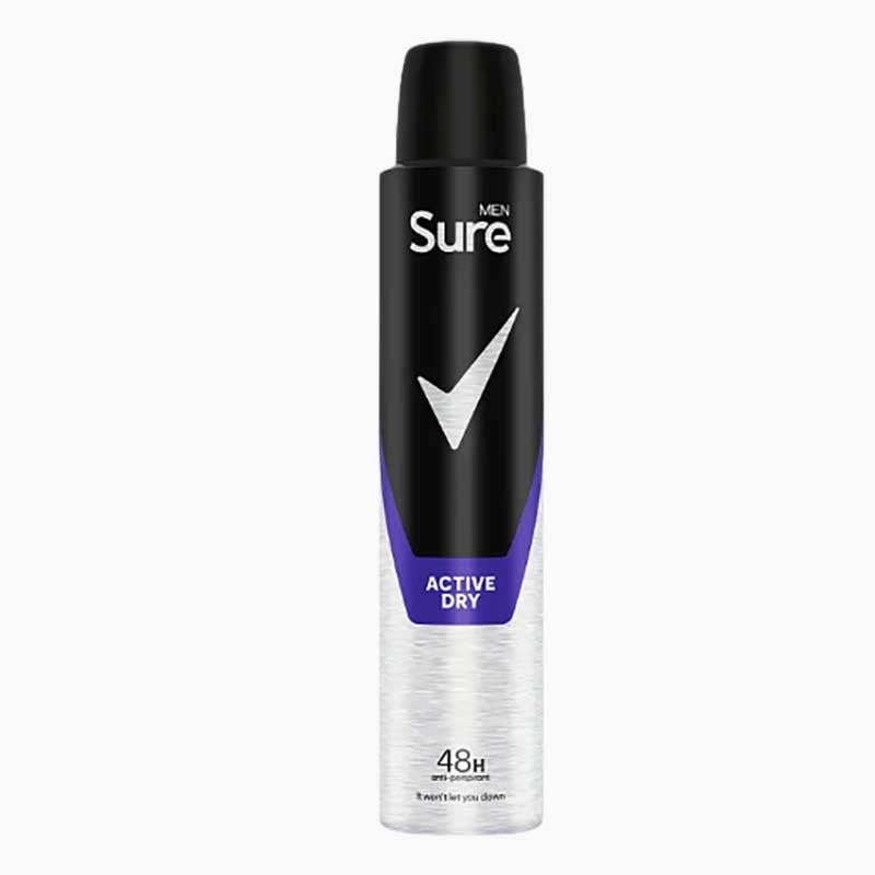Sure Men Active Dry 48H Anti Perspirant Spray