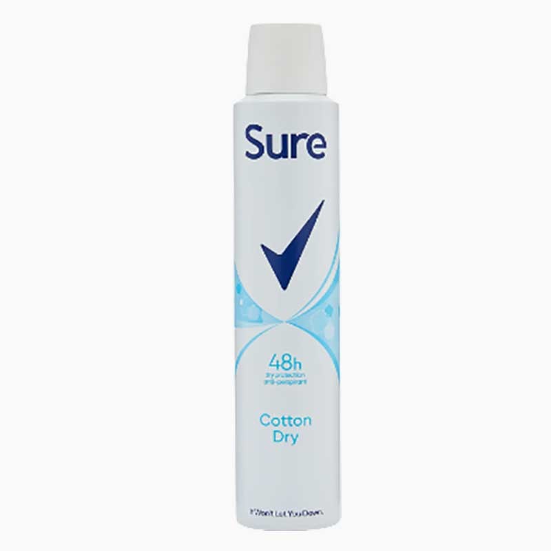 Sure Cotton Dry 48H Anti Perspirant Spray
