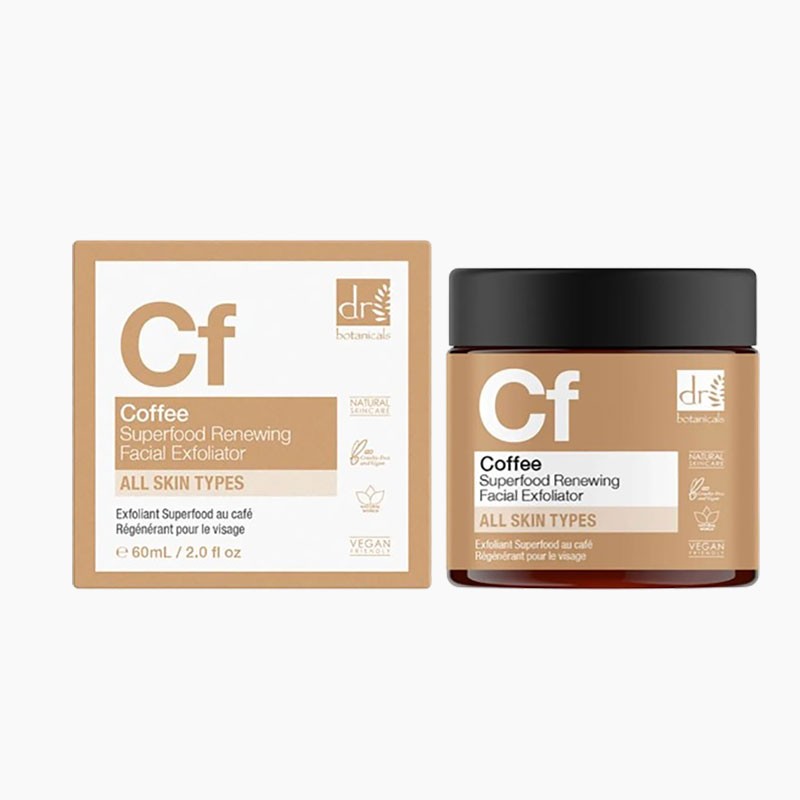 Dr Botanicals CF Coffee Superfood Renewing Facial Exfoliator