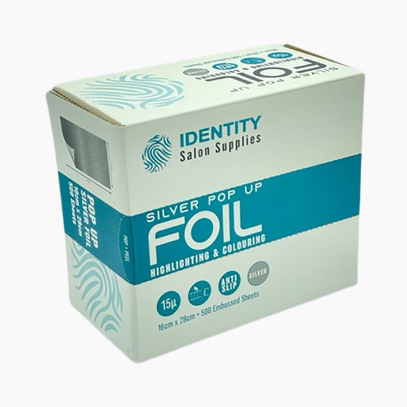 Identity Salon Supplies Silver Pop Up Highlighting And Colouring Foil