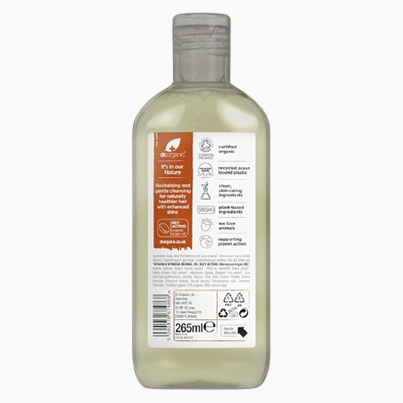 Bioactive Haircare Organic Moroccan Argan Oil Shampoo
