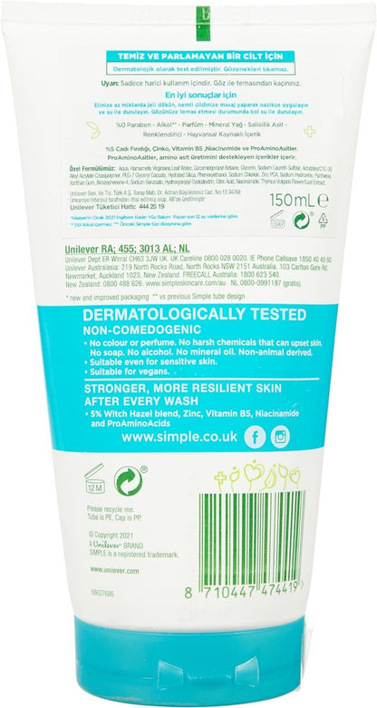 Simple Purifying Facial Wash