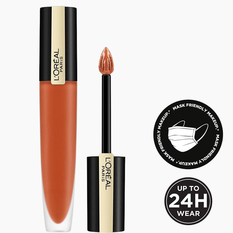 Loreal Paris Rouge Signature Matte Liquid Lipstick I Achieve