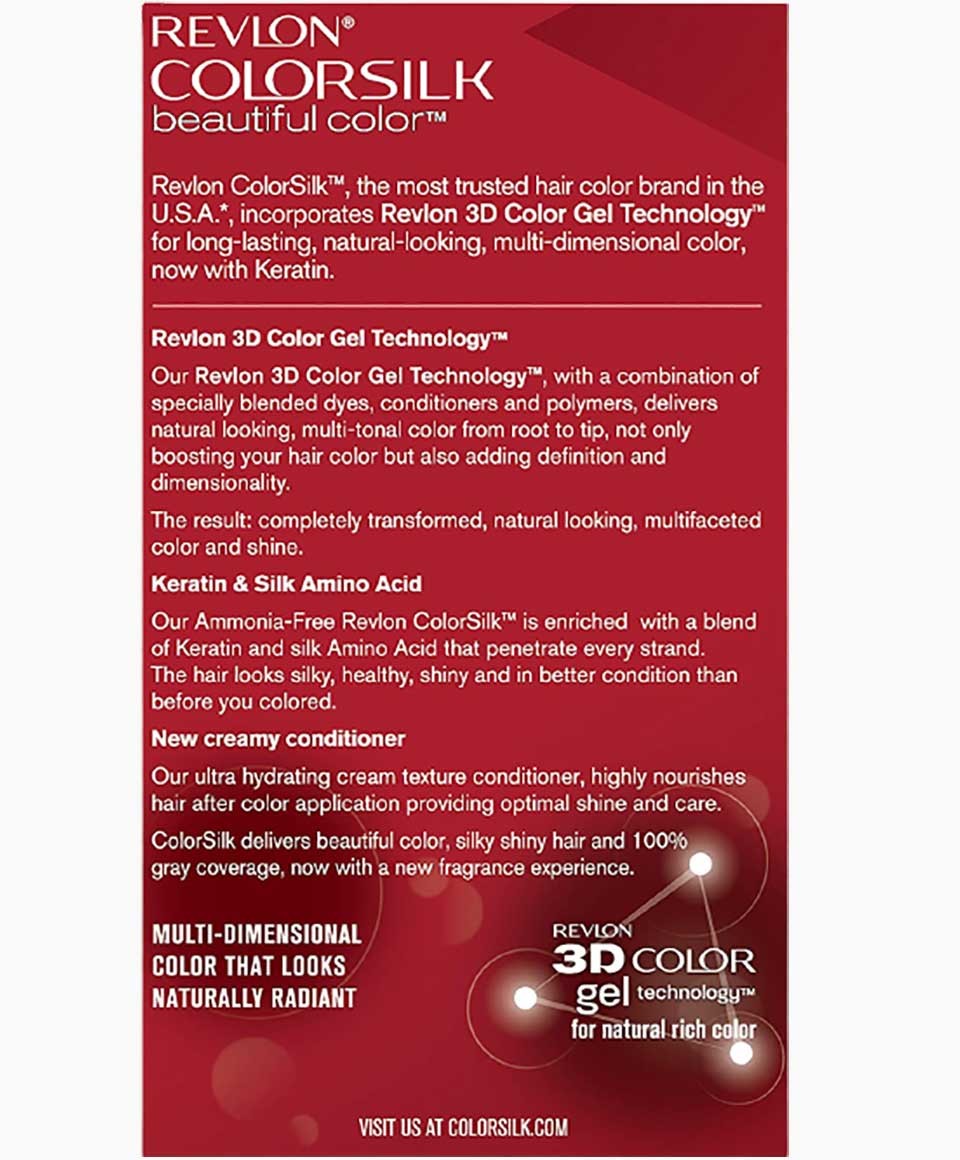 Colorsilk Beautiful Color Permanent Hair Color 47 Medium Rich Brown