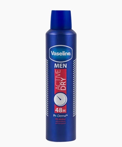 Vaseline Men Active Dry 48H Deodorant Spray