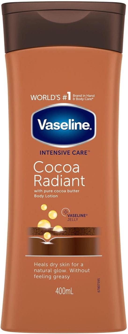 Vaseline Intensive Care Cocoa Radiant Non Greasy Lotion