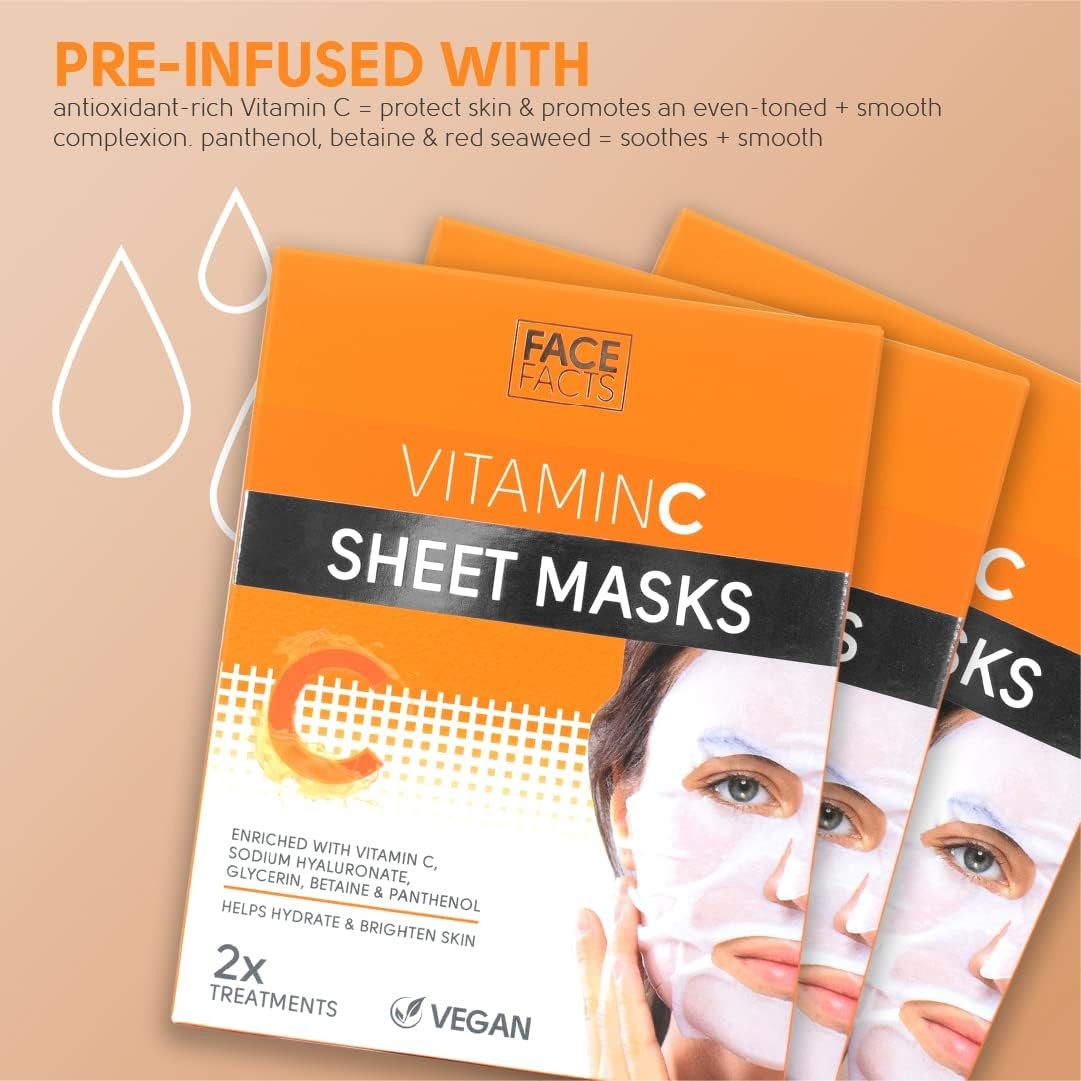 Face Facts Vitamin C Sheet Masks