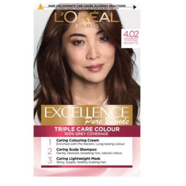 Excellence Pure Blonde Color 4.02 Tempting Brunette