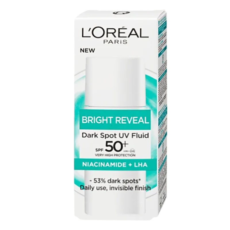 Loreal Bright Reveal 50 Plus Dark Spot UV Fluid