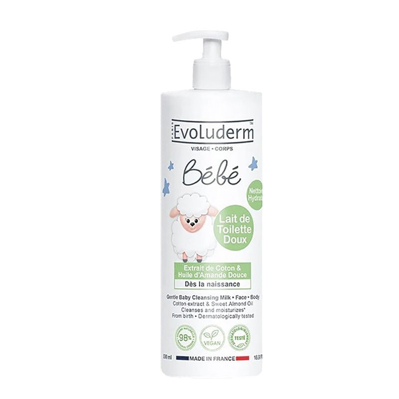 Evoluderm Bebe Sweet Almond Baby Cleansing Milk