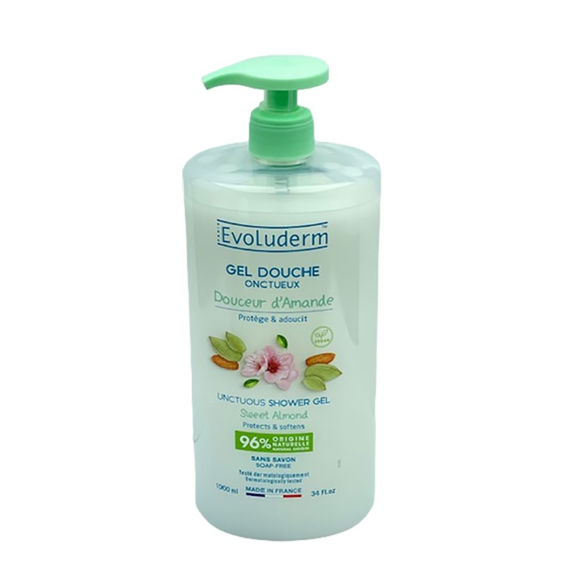 Evoluderm Almond Unctuous Shower Gel