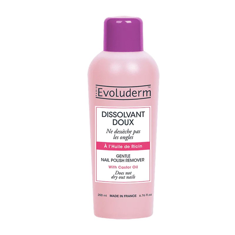 Evoluderm Gentle Nail Polish Remover With Castor Oil