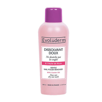 Evoluderm Gentle Nail Polish Remover With Castor Oil
