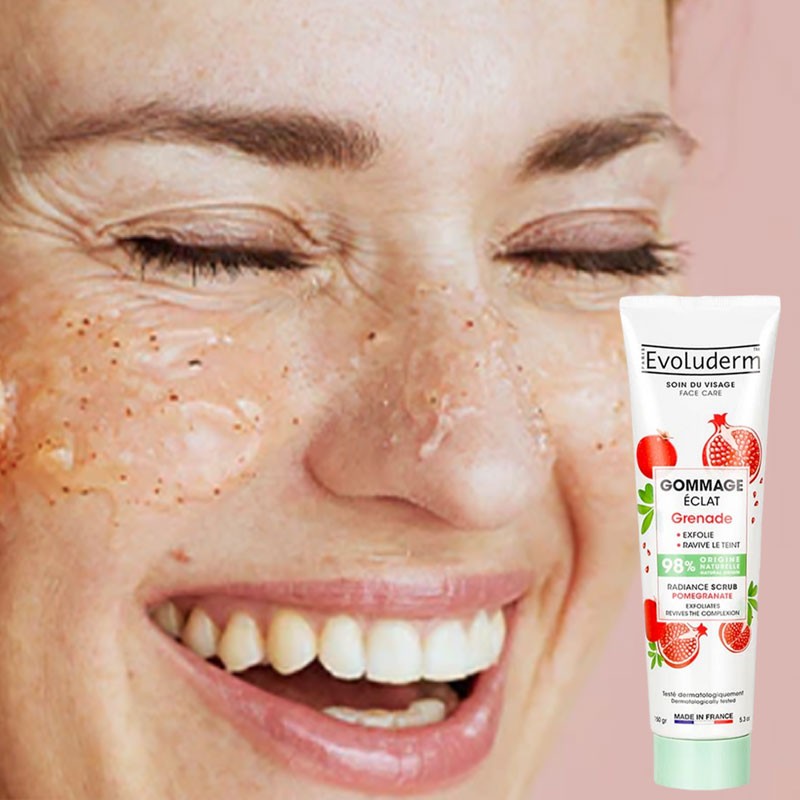 Evoluderm Pomegranate Radiance Scrub