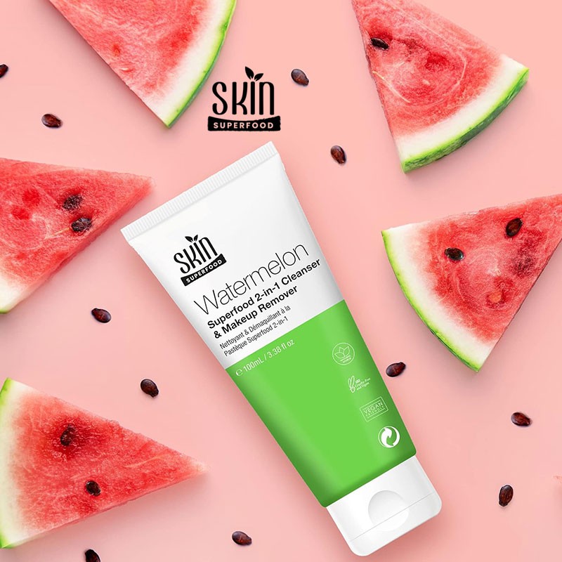 Watermelon Superfood 2 In 1 Cleanser And Makeup Remover