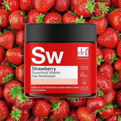 Dr Botanicals SW Strawberry Superfood Vitamin Day Moisturiser