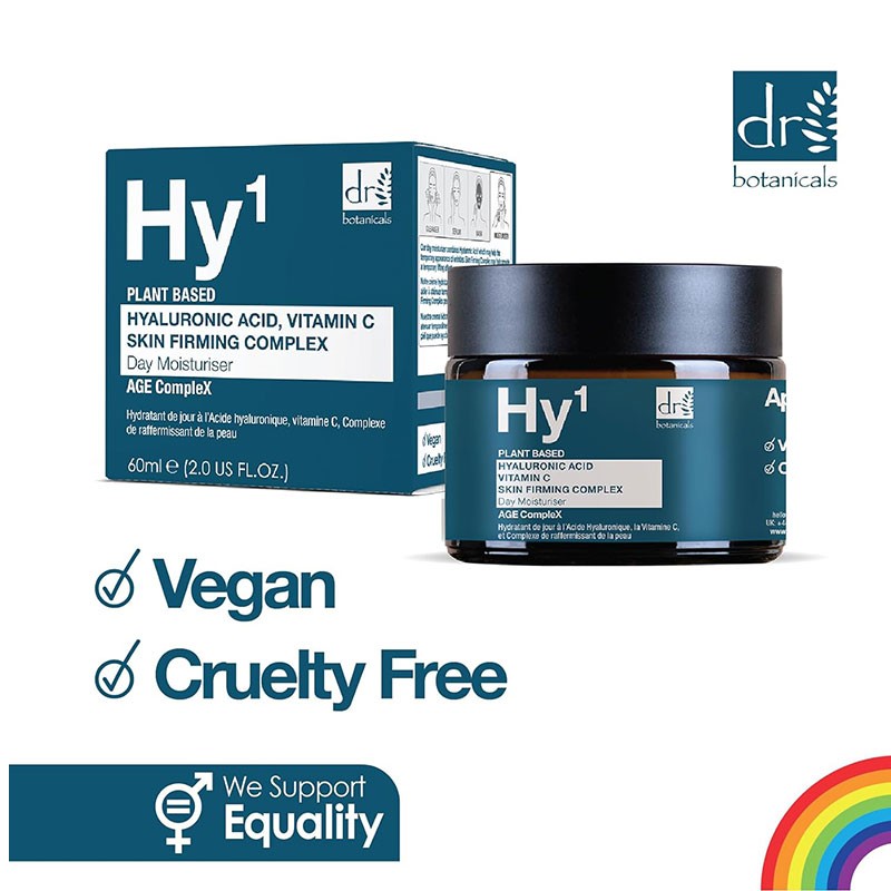 Dr Botanicals Hy1 Hyaluronic Acid Vitamin C Day Moisturiser