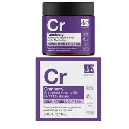 Dr Botanicals Cranberry Superfood Healthy Skin Night Moisturiser