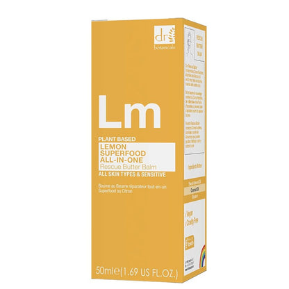 Dr Botanicals Lemon Superfood All In One Rescue Butter Balm