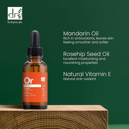 Dr Botanicals Or Orange Restoring Facial Serum