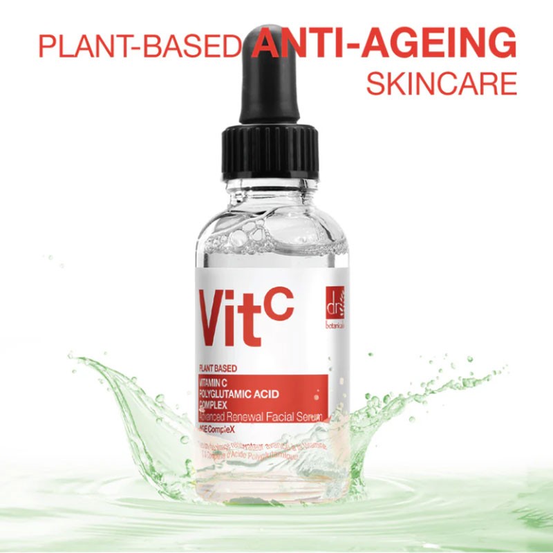 Dr Botanicals Vit C Polyglutamic Acid Advanced Renewal Facial Serum