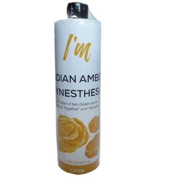 I M Indian Amber Synesthesia Lotion