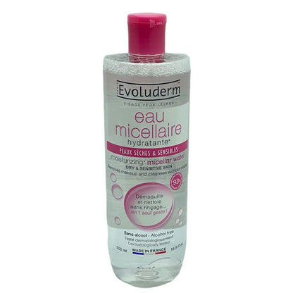 Evoluderm Sensitive Skin Micellar Cleansing Water