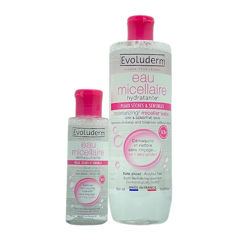 Evoluderm Sensitive Skin Micellar Cleansing Water