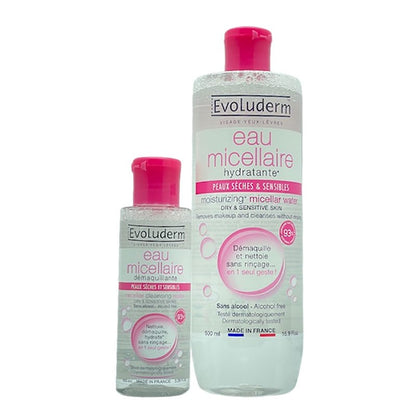 Evoluderm Sensitive Skin Micellar Cleansing Water